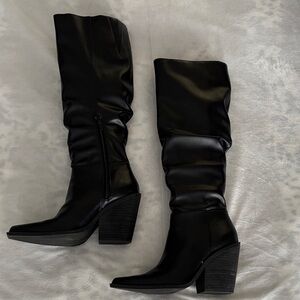 Charles David, Wire, Knee-High,Women's Boots - 6